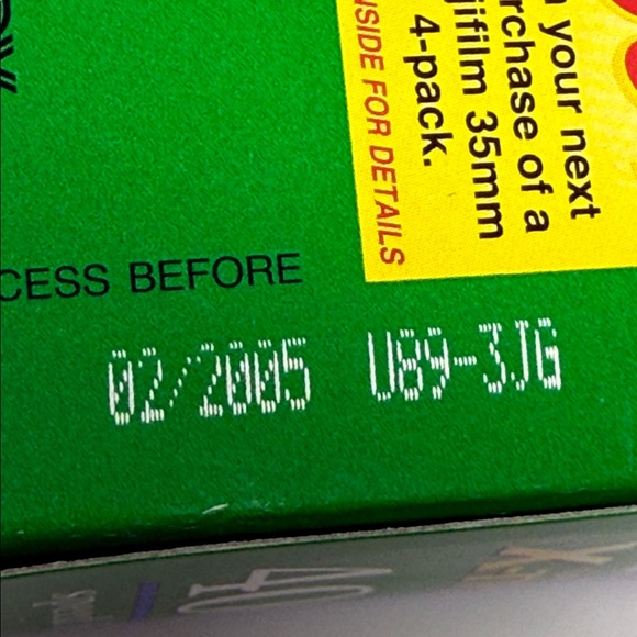 4 packages -FUJI FILM Color Superia X-TRA 400 35MM Film Pack 4x24 Expire 2/2005 - Picture 8 of 8